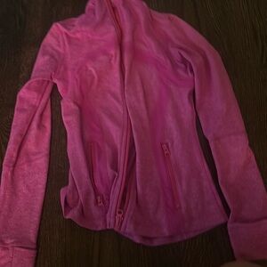 Pink Lulu lemon define jacket